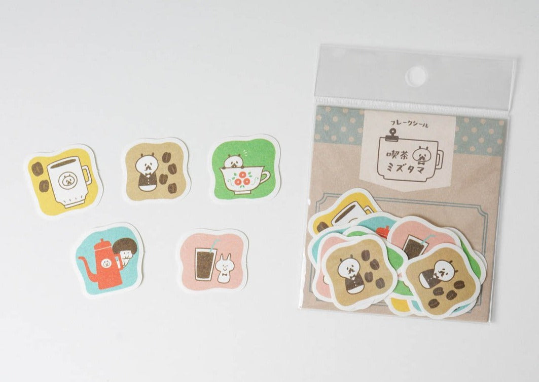 Papier Platz × Mizutama Flake Seals - Café
