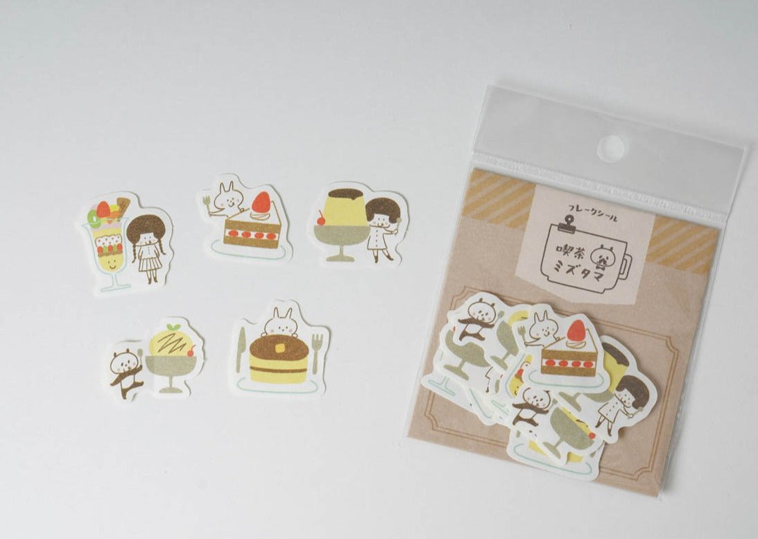 Papier Platz × Mizutama Flake Seals - Desserts 