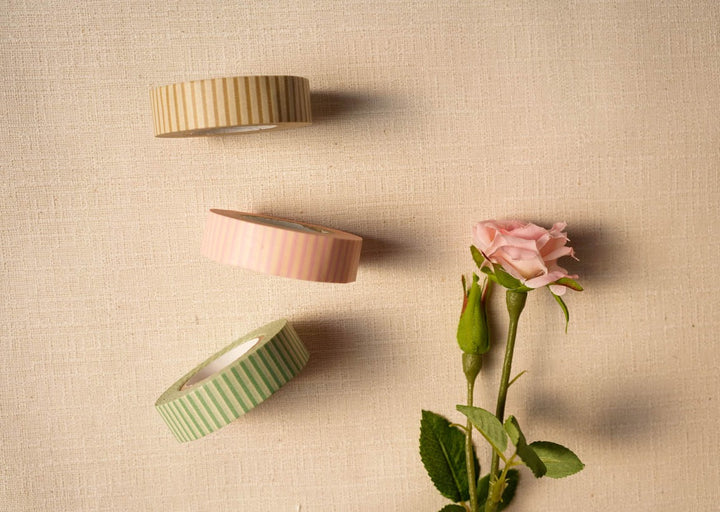 Classiky Stripe Washi Tapes - 15mm