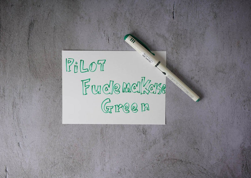 Pilot Fudemakase Brush Pen - Extra Fine - Green
