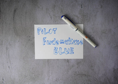 Pilot Fudemakase Brush Pen - Extra Fine - Blue