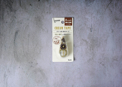 PLUS Correction Tape - Cream Colored Tape 2.5mm