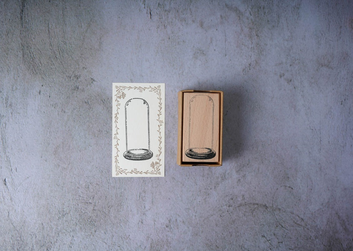 Lady F Stamp - Glass Domes F