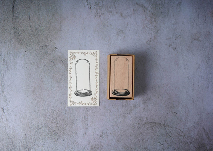 Lady F Stamp - Glass Domes F