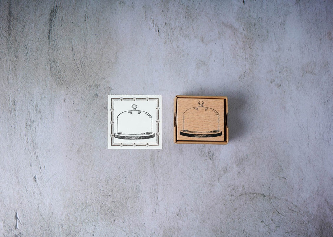 Lady F Stamp - Glass Domes D