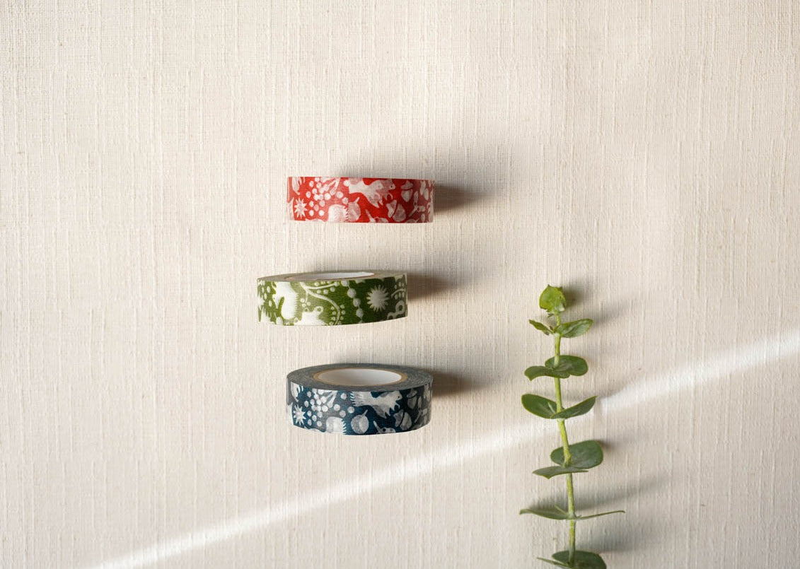 Classiky Washi Tape - Forest of Squirrel