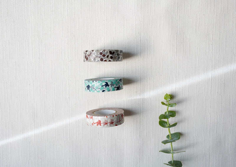 Classiky Washi Tape - Forest of Squirrel