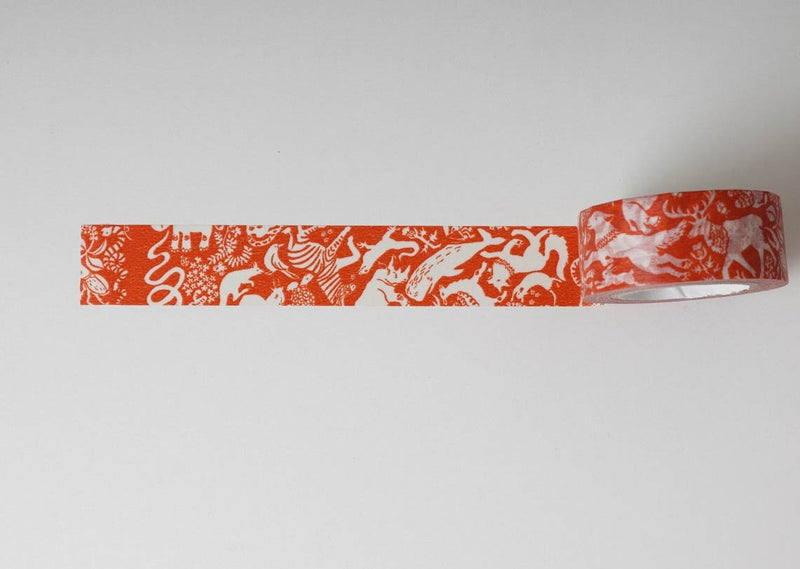 Classiky Washi Tapes - Friends Red/Orange
