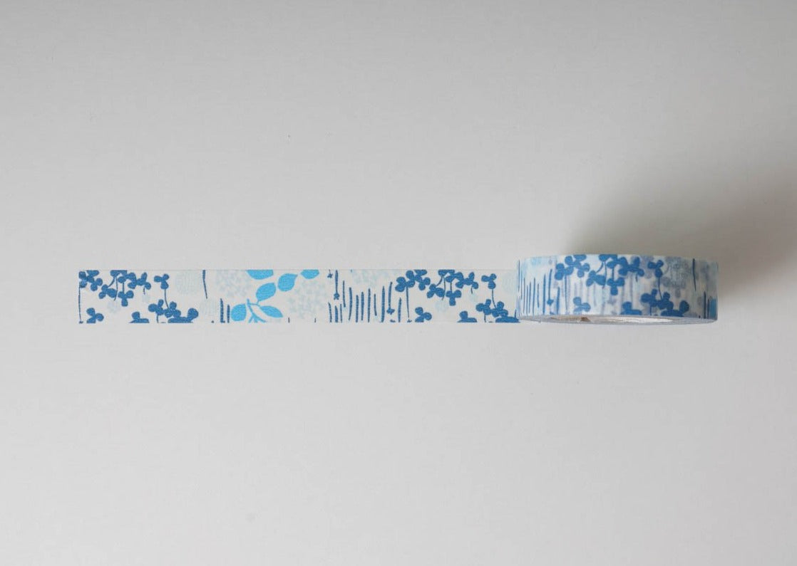 Classiky Washi Tape - Little Garden Blue