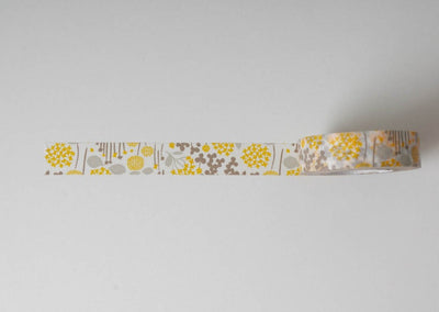 Classiky Washi Tape - Little Garden Yellow
