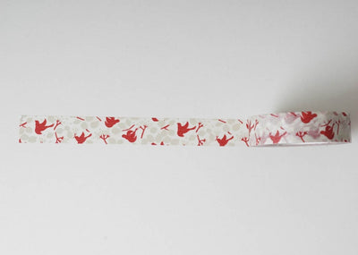 Classiky Washi Tape - Forest of Squirrel Red