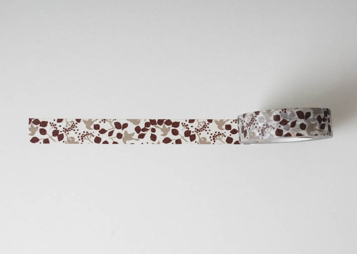 Classiky Washi Tape - Forest of Squirrel Brown