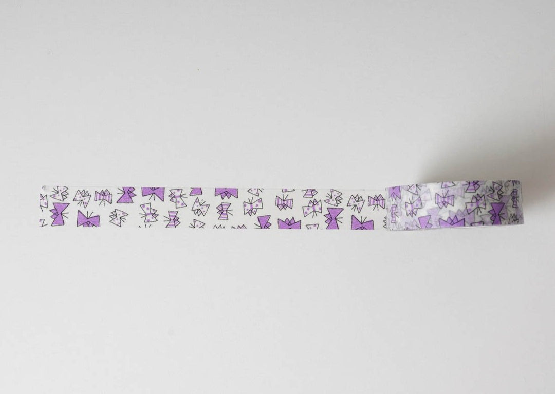 Classiky Washi Tape - Butterflies Purple