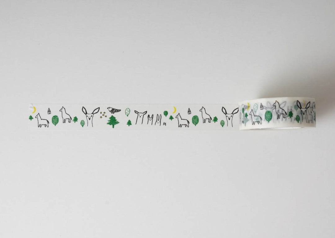 Classiky Washi Tape - Forest Black