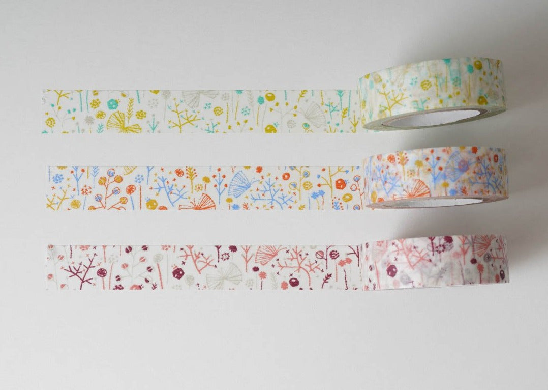 Classiky Washi Tape Set - Branches and Plants
