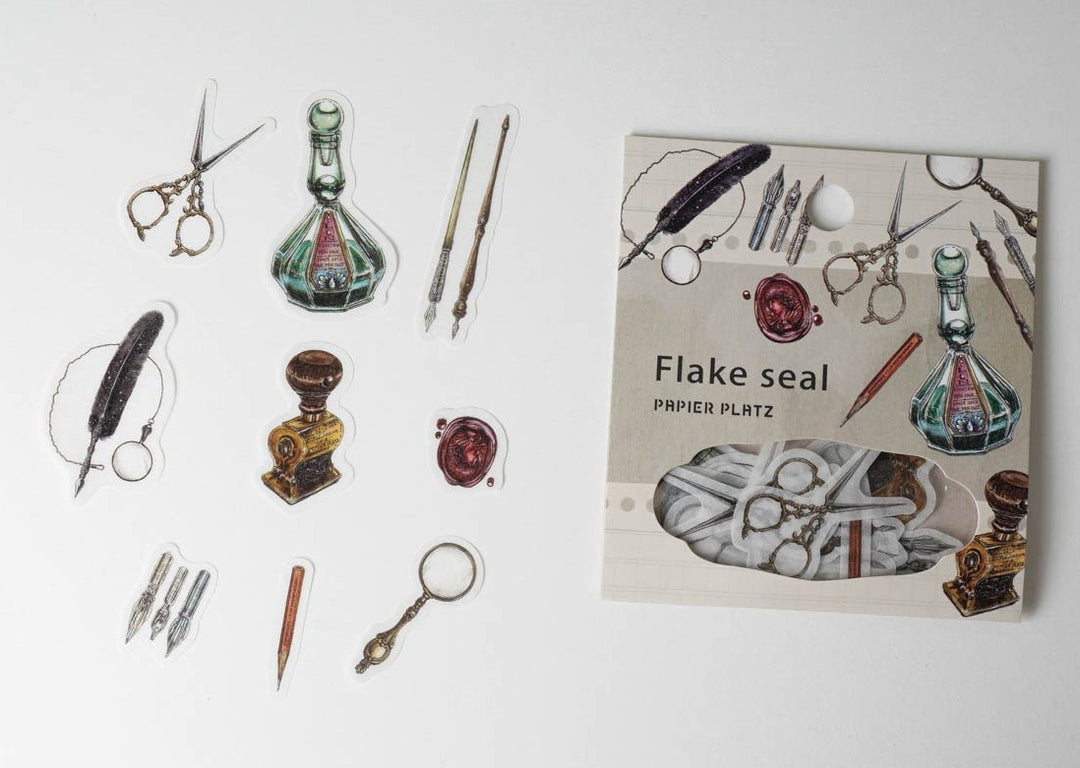 Papier Platz Lin Chia Ning Flake Seal - Antique Stationery