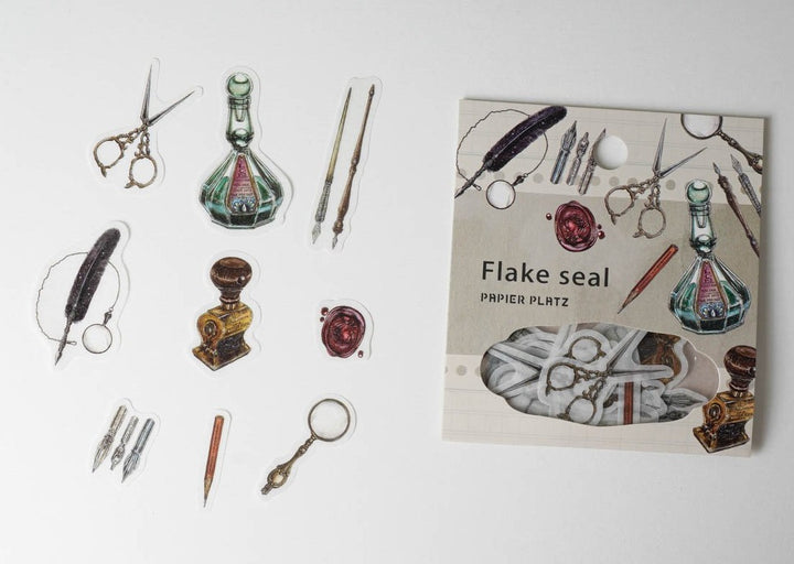 Papier Platz Lin Chia Ning Flake Seal - Antique Stationery
