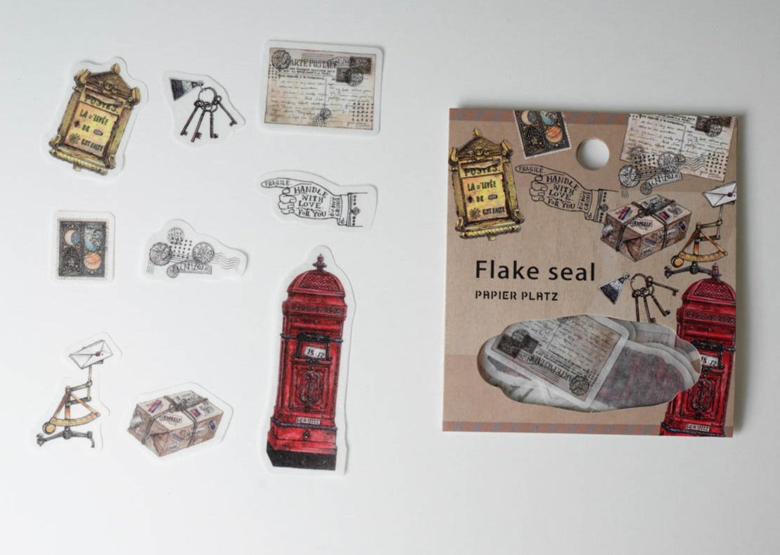 Papier Platz Lin Chia Ning Flake Seal - Post Marks