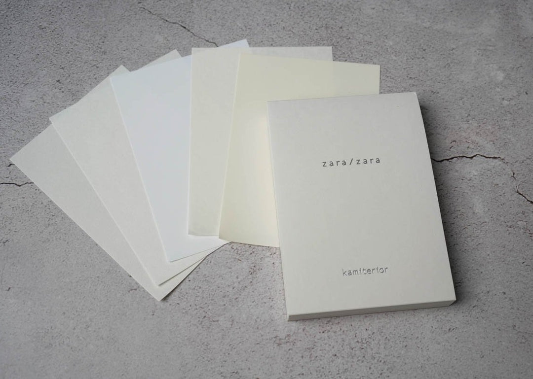 Kamiterior Memoterior Paper Set - White (Rough))