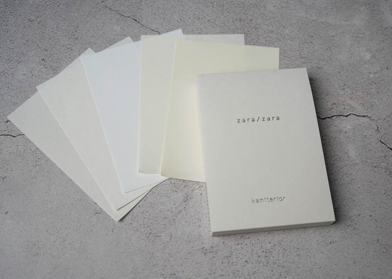 Kamiterior Memoterior Paper Set - White (Rough))