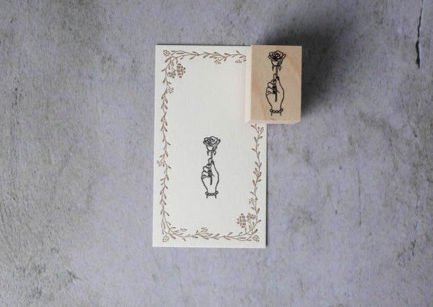 KNOOPWORKS Stamp - Rose