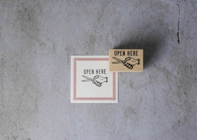 KNOOPWORKS Stamp - Open Here