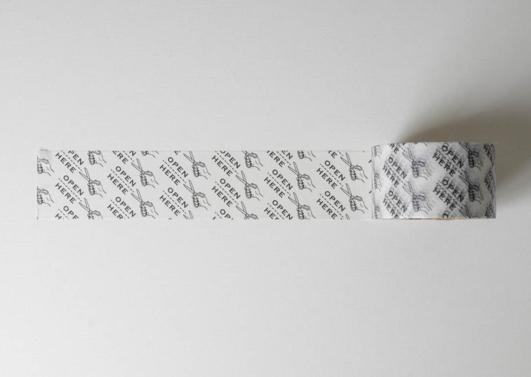 KNOOPWORKS Washi Tape - Open Here White
