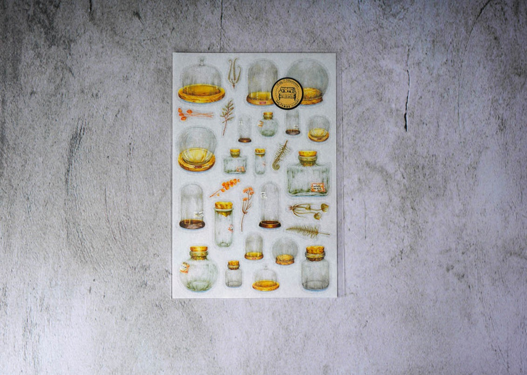 Lady F Transfer Stickers - Glass Domes