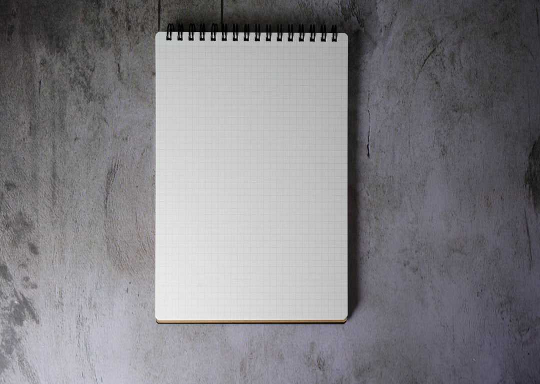 Maruman Mnemosyne Ring bound Notebook  - A5 Grid Vertical