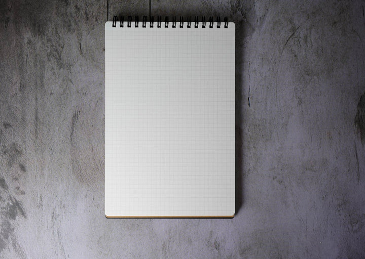 Maruman Mnemosyne Ring bound Notebook  - A5 Grid Vertical