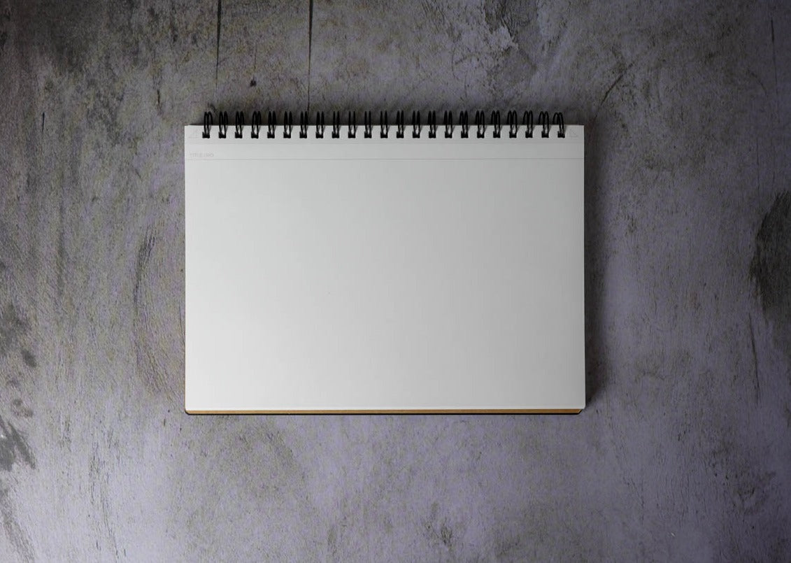 Maruman Mnemosyne Ring bound Notebook  - A5 Blank Horizontal