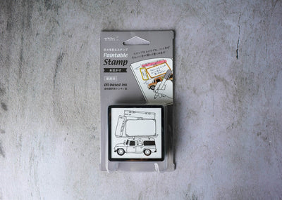 Midori Paintable Stamp - Oil-based Ink Travel