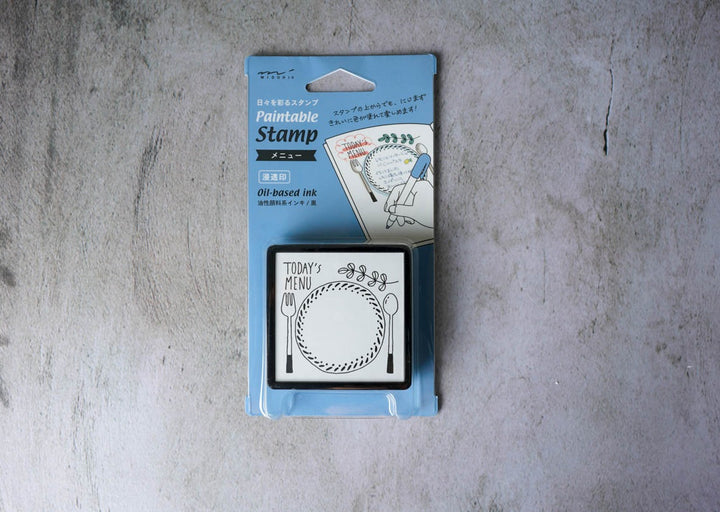 Midori Paintable Stamp - Oil-based Ink Today&