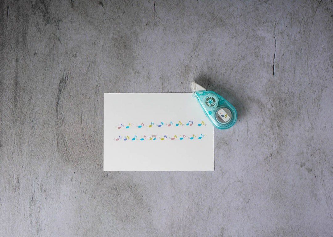 PLUS Petit Deco Rush Tape - Musical Notes