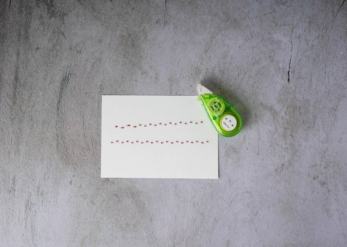 LUS Petit Deco Rush Tape - Footsteps
