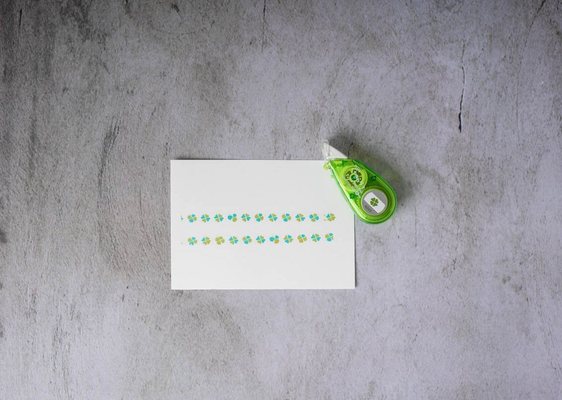 PLUS Petit Deco Rush Tape - Clover