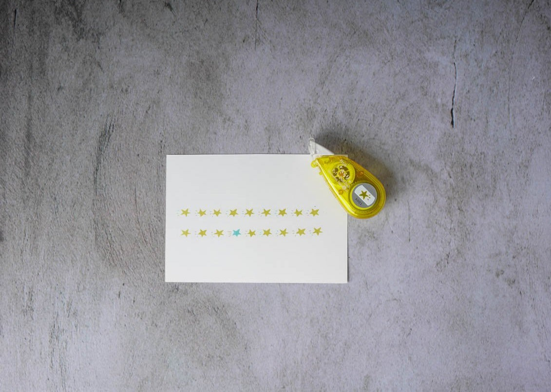 PLUS Petit Deco Rush Tape - Star 