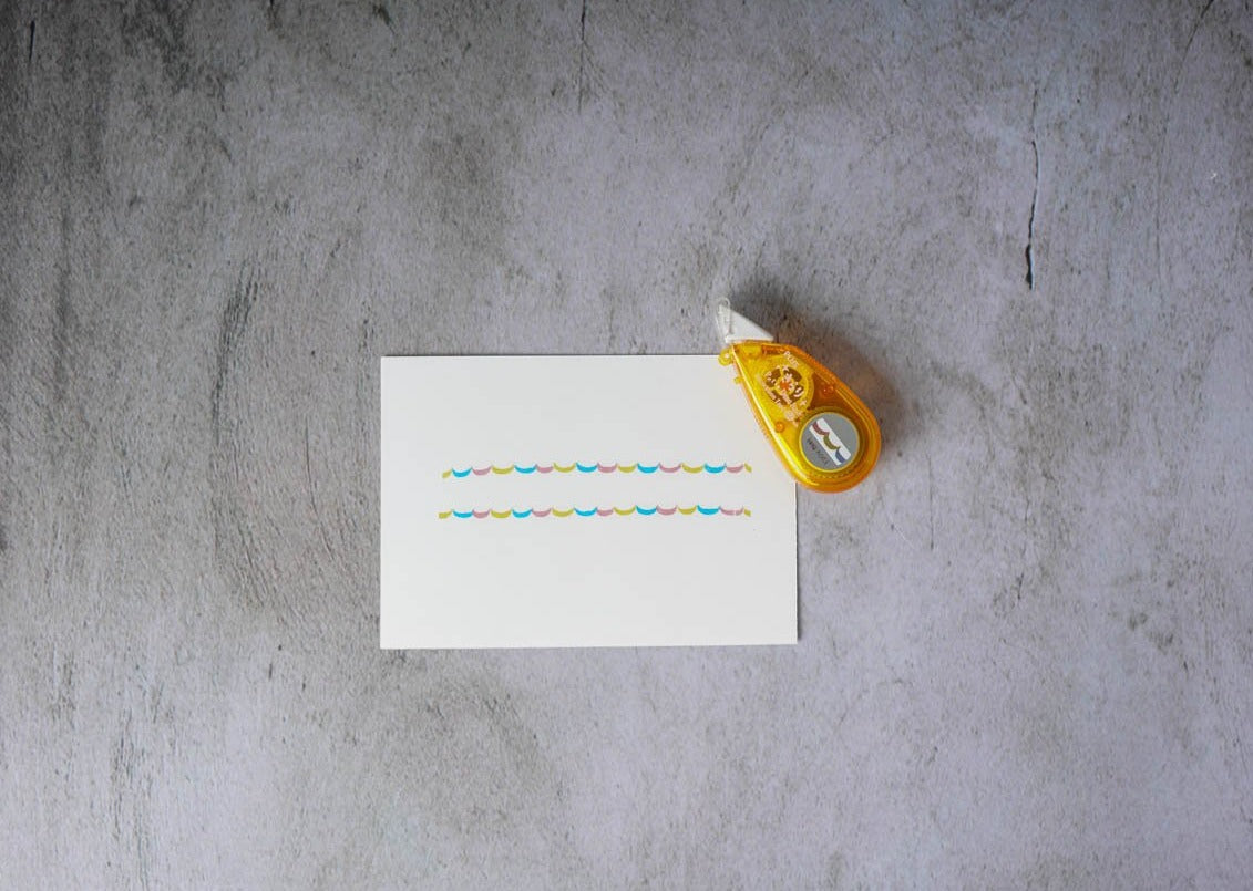 PLUS Petit Deco Rush Tape - Waves