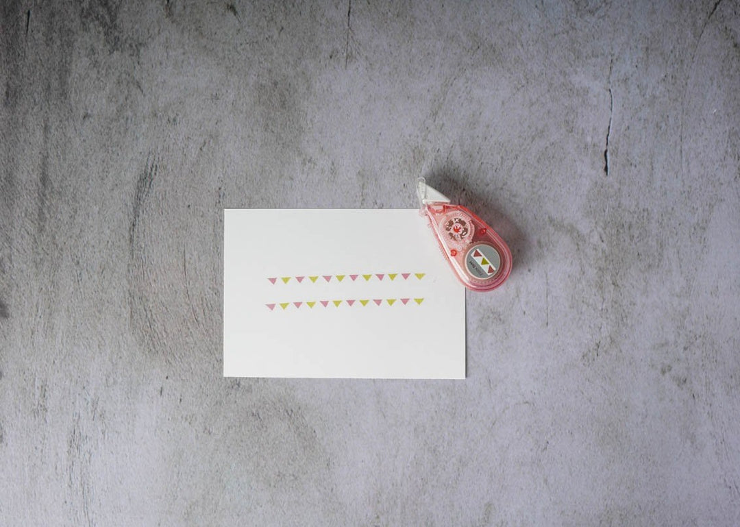 PLUS Petit Deco Rush Tape - Triangle Flags