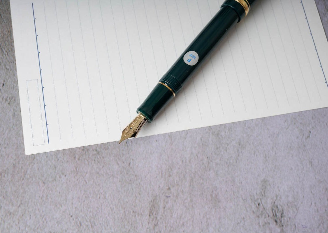 Pilot Namiki New Custom 74 Fountain Pen - Dark Green