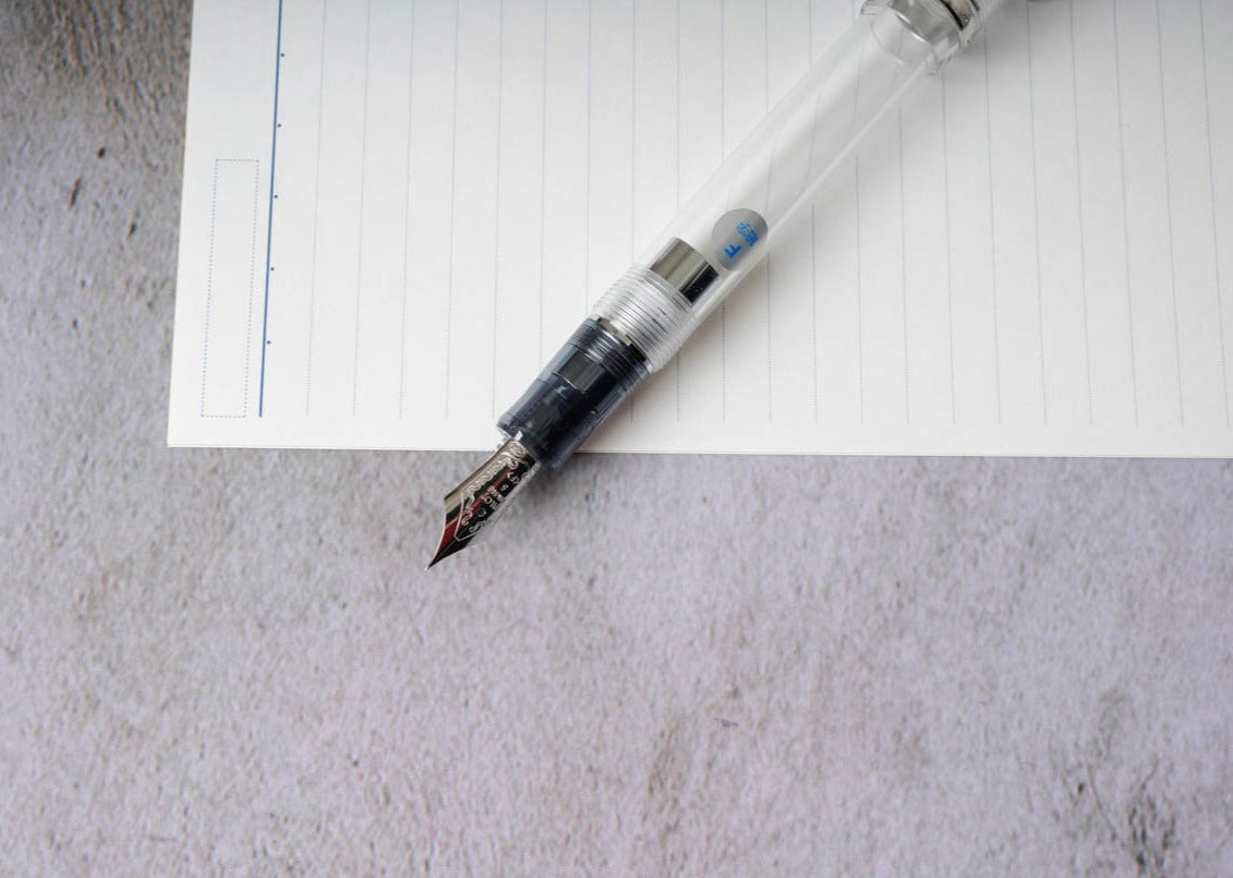 Pilot Namiki New Custom 74 Fountain Pen - Transparent