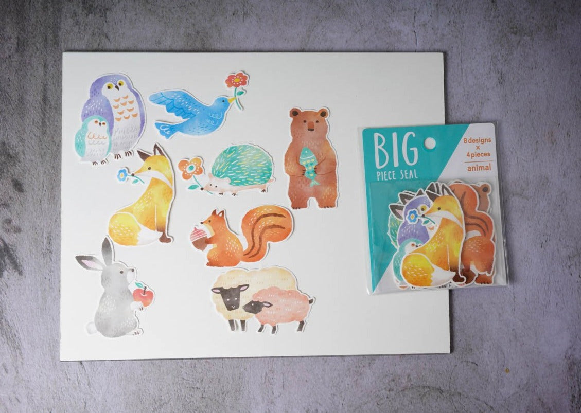 Mind Wave Big Piece Flake Seals - Animals