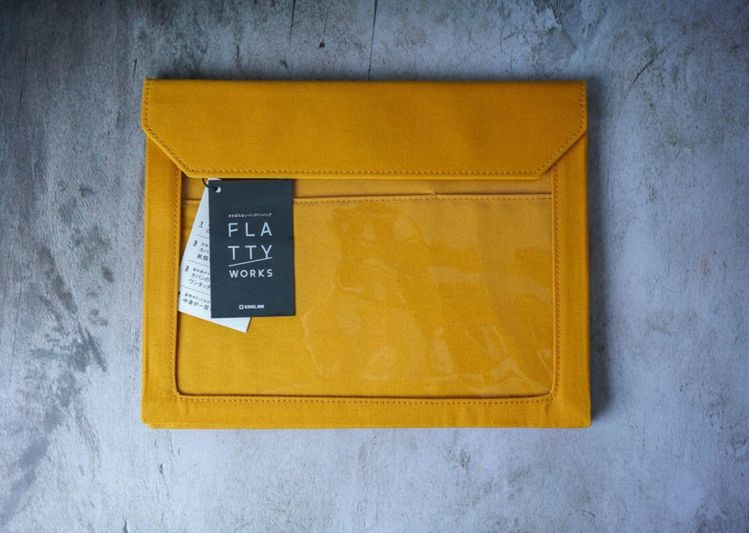 Flatty Works - A5 - Horizontal - Yellow
