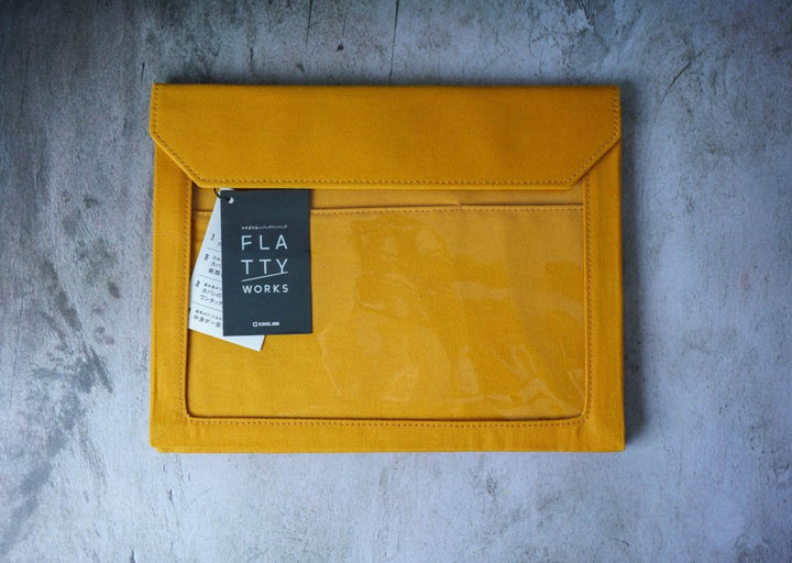 Flatty Works - A5 - Horizontal - Yellow