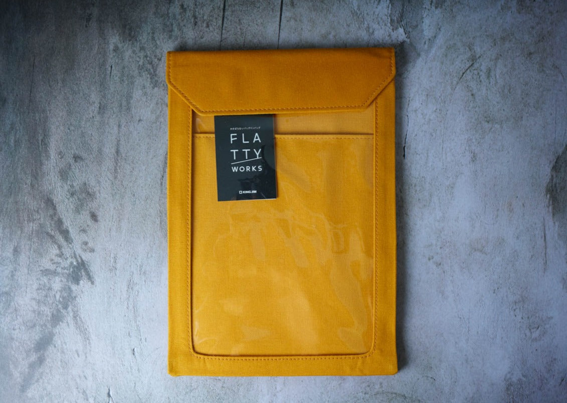 Flatty Works - A5 - Vertical Yellow
