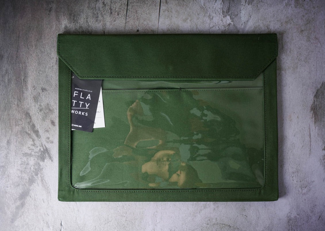 Flatty Works - A4 - Horizontal - Green