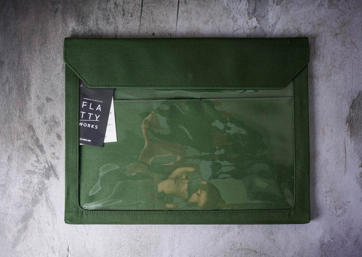 Flatty Works - A4 - Horizontal - Green