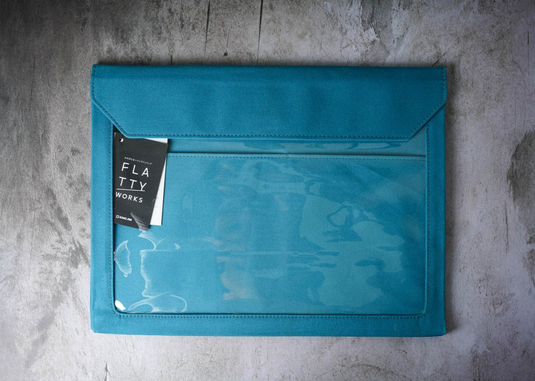 Flatty Works - A4 - Horizontal - Light Blue