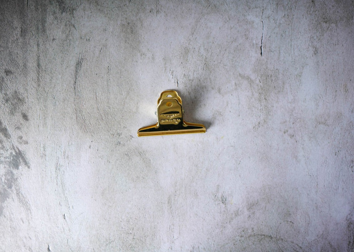 Penco Metal Binding Clip - Small - Gold