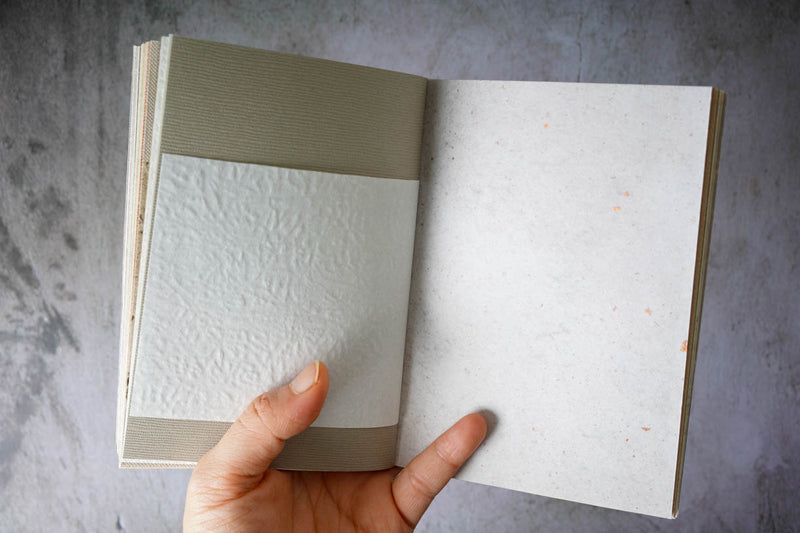 Notebook with Handmade Paper